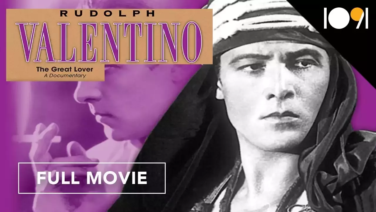 Rudolph Valentino Silent Film Heart-throb